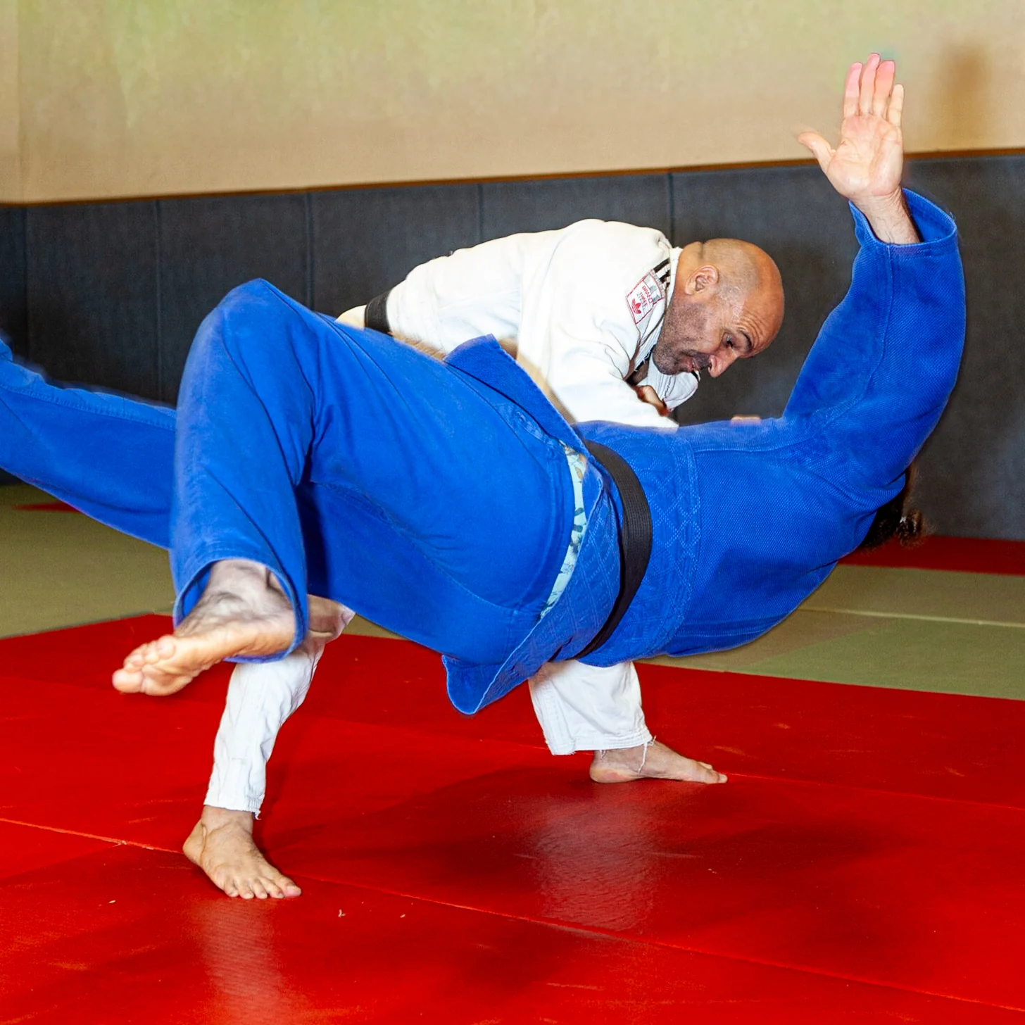 Projection judo en mouvement, club sportif La Réunion